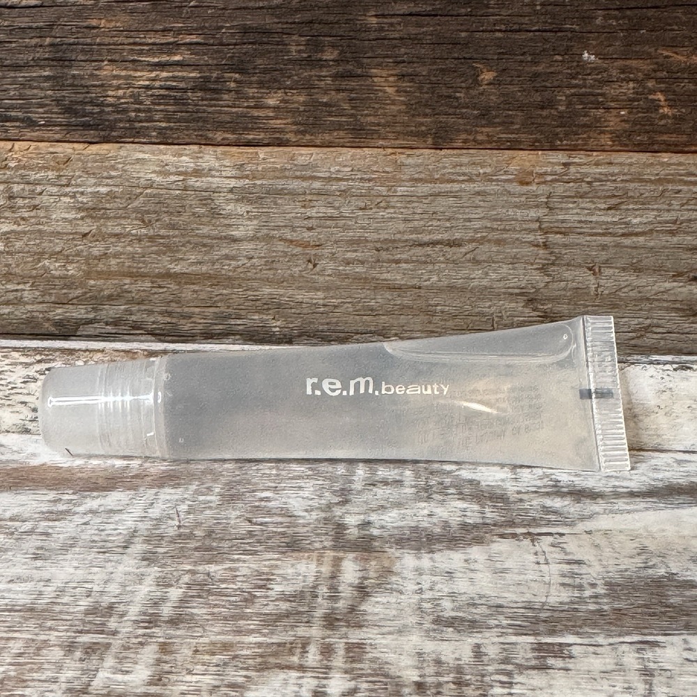 REM Beauty XL Utmost Importance Plumping Lip Gloss 15ml JUMBO Clear | Ariana $22 - Picture 4 of 8